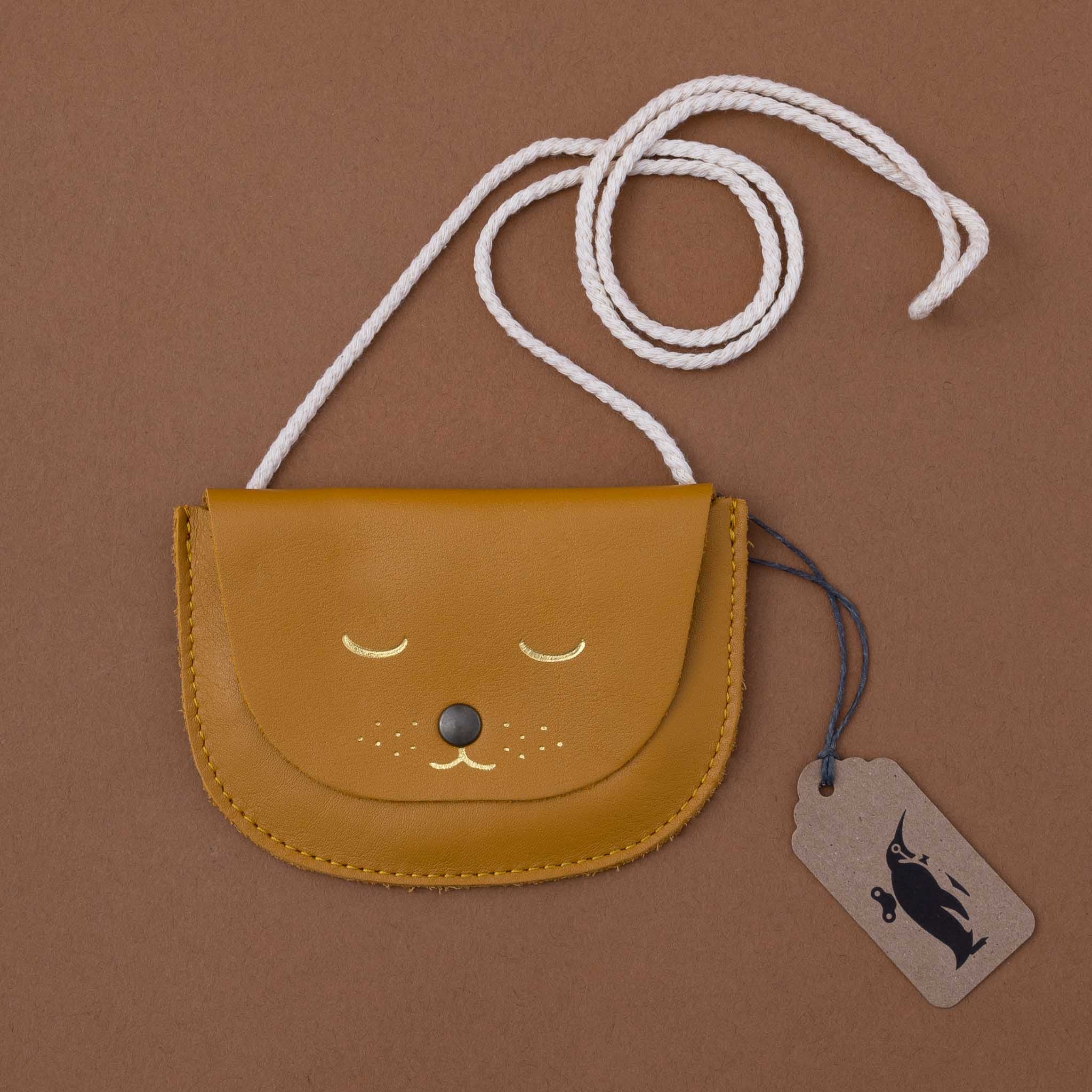 Petite Kitten Purse | Ochre