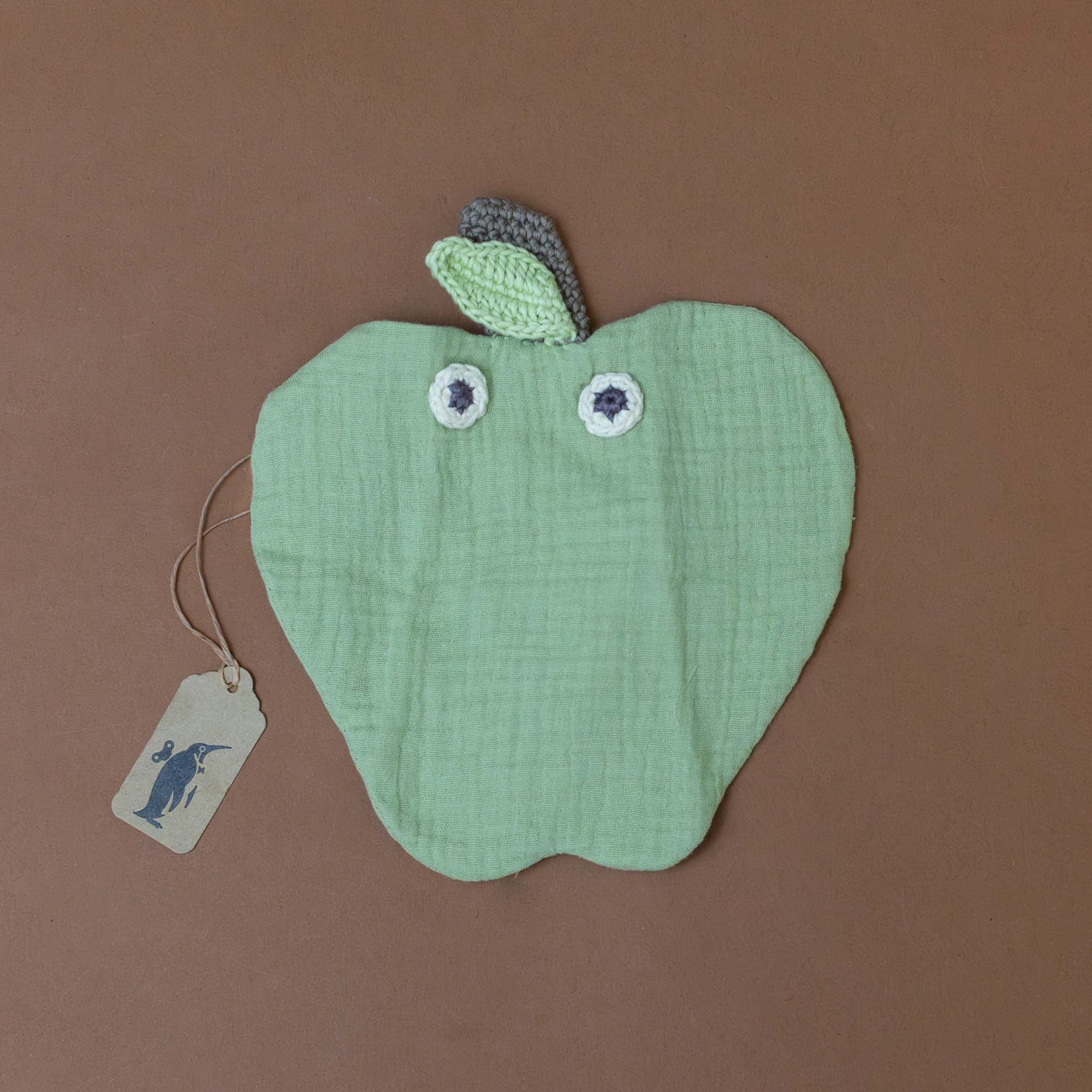 Petite Organic Cotton Apple Lovie