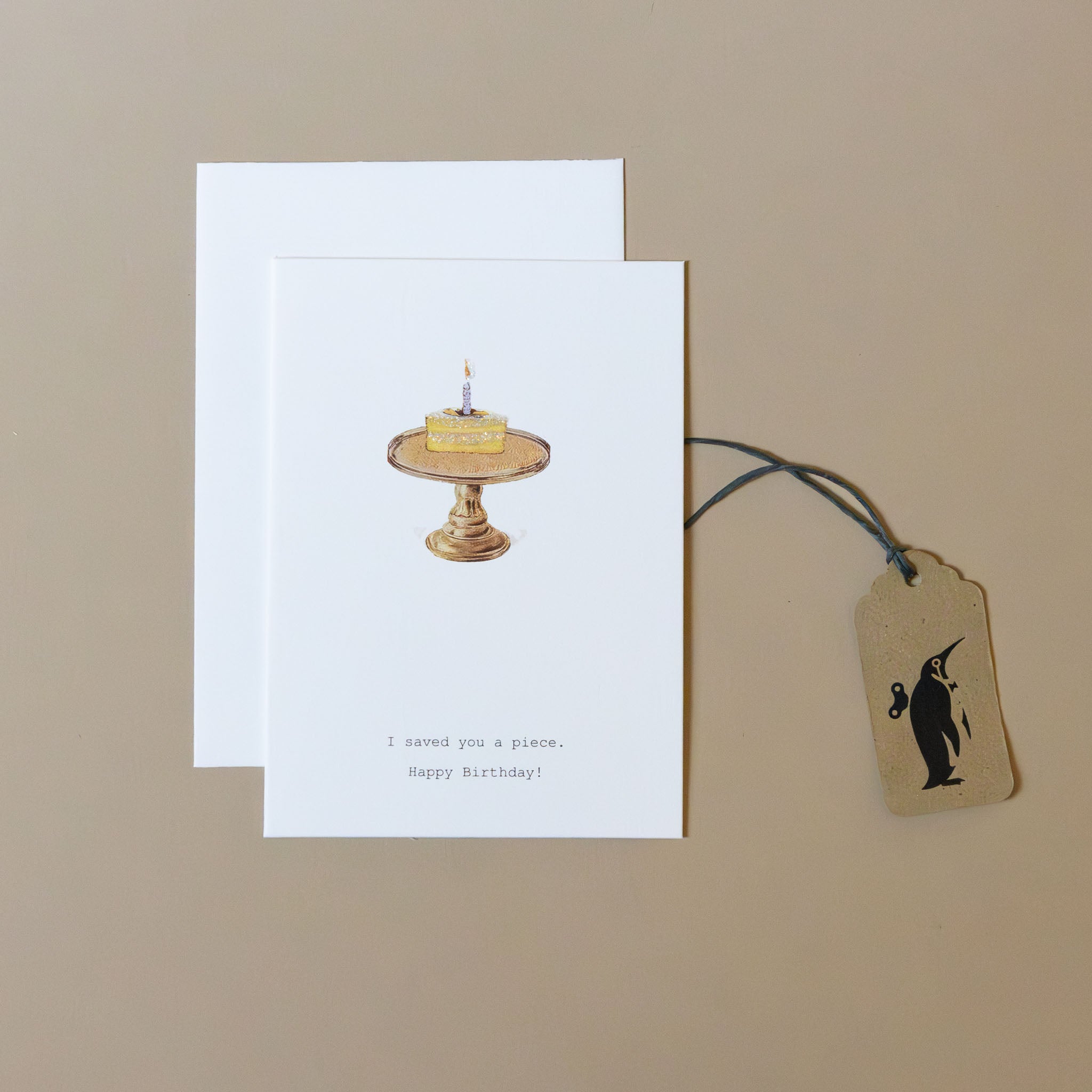 Piece of Cake Birthday Greeting Card