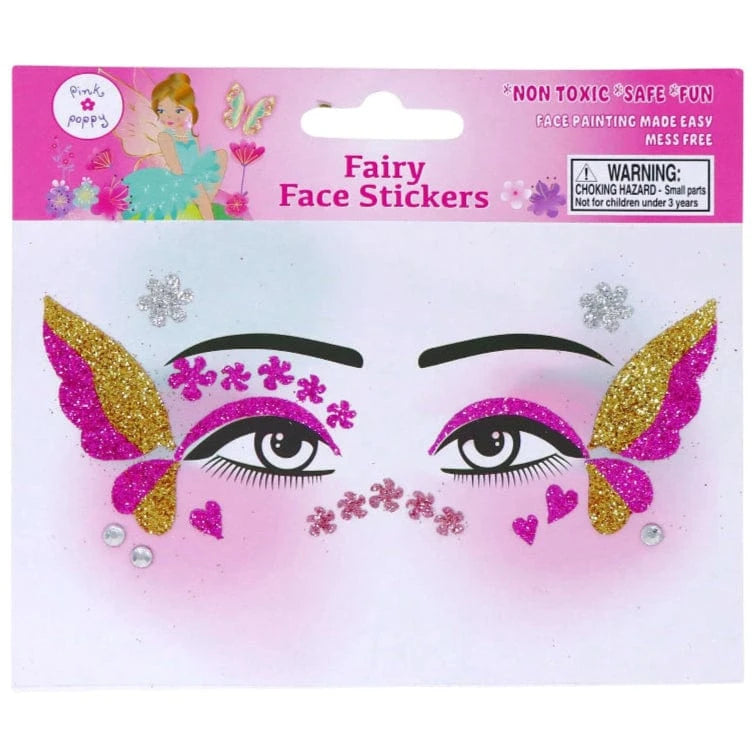 Fairy Butterfly Friends Face Stickers