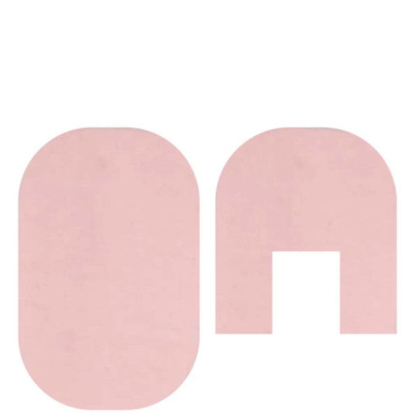 Pink Dollhouse Miniature Bath Rugs