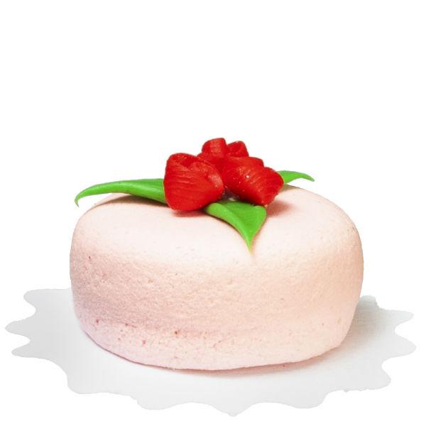 Pink Dollhouse Miniature Cake with Roses