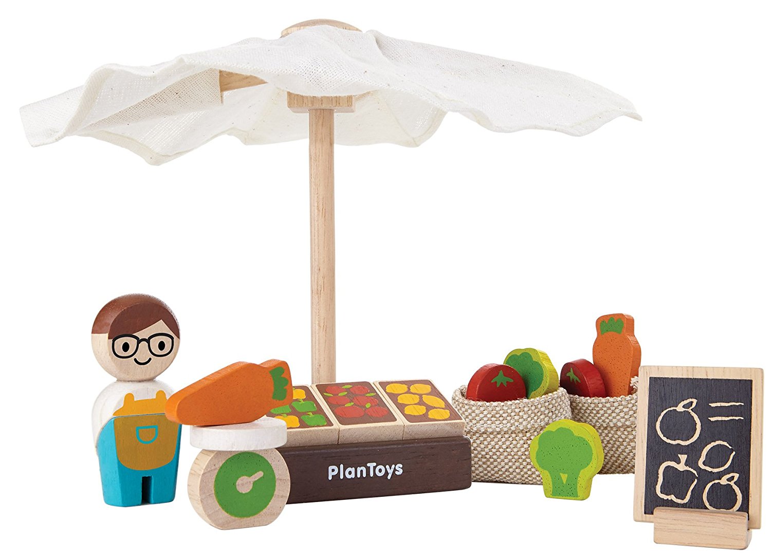PlanToys "Market" Play Set