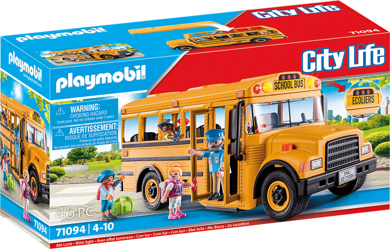 Playmobil City Life School Bus