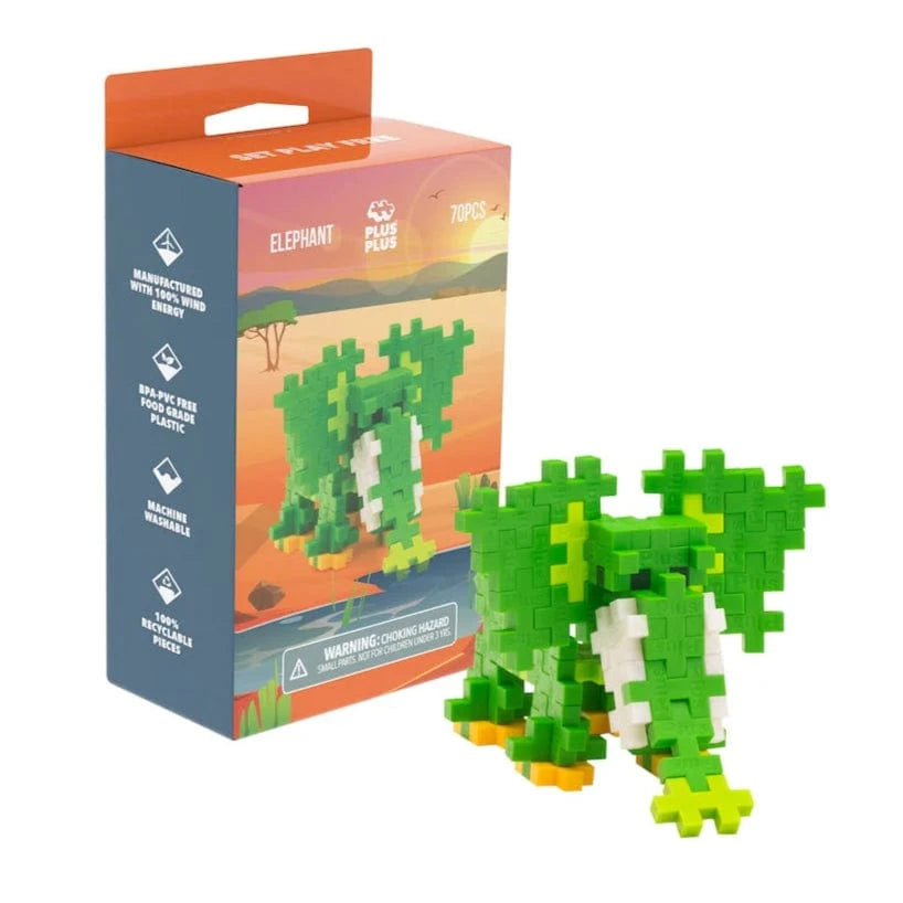 Plus Plus - Emerald Elephant