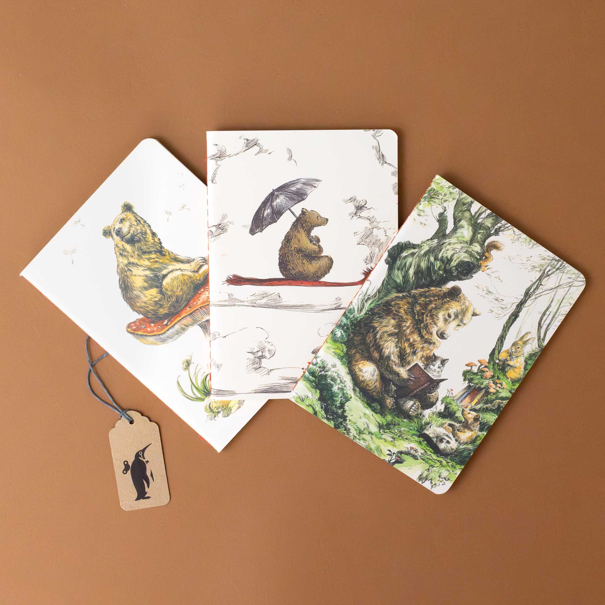 Pocket Notebook Trio | Flying Bear