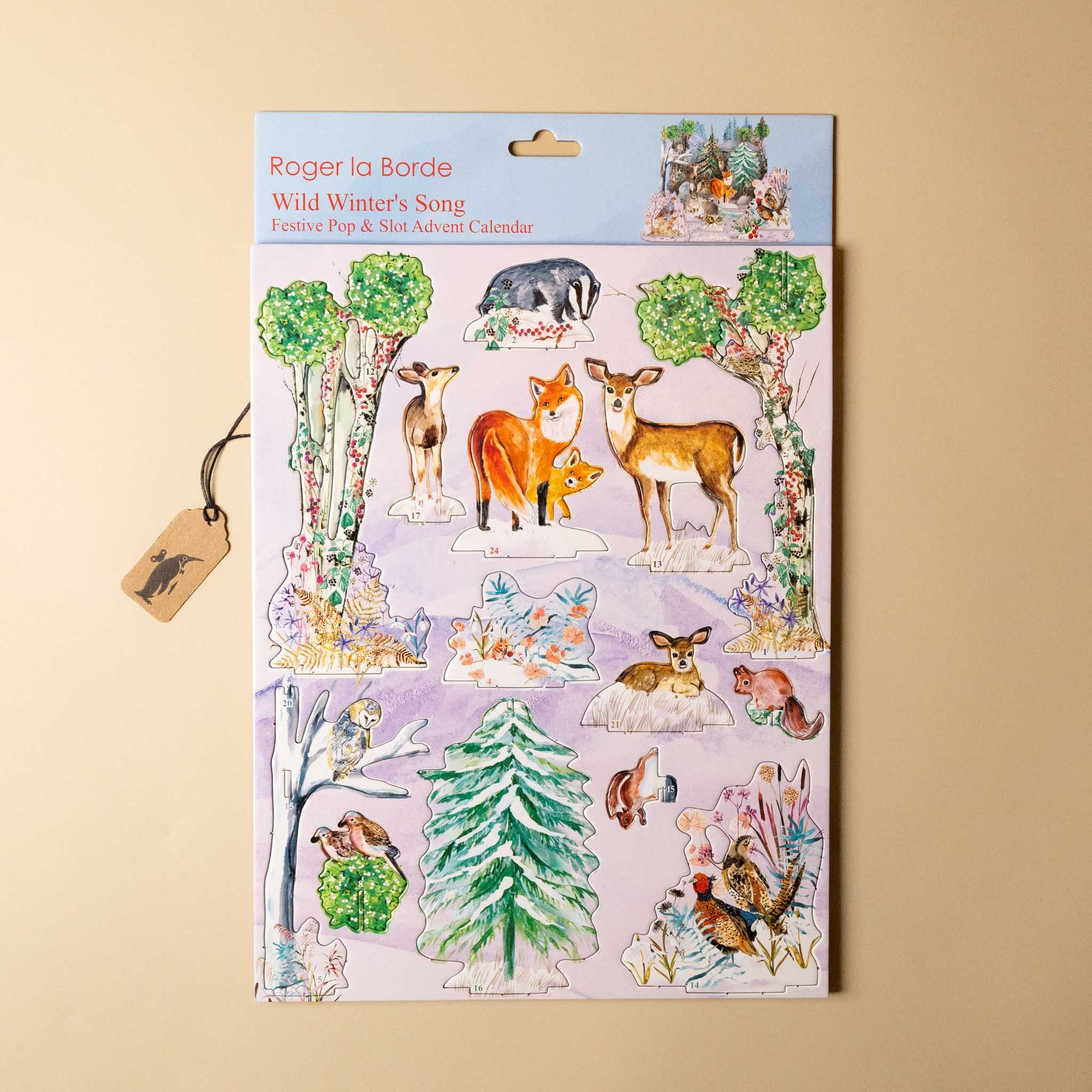 Pop & Slot Advent Calendar | Winter's Song Tree