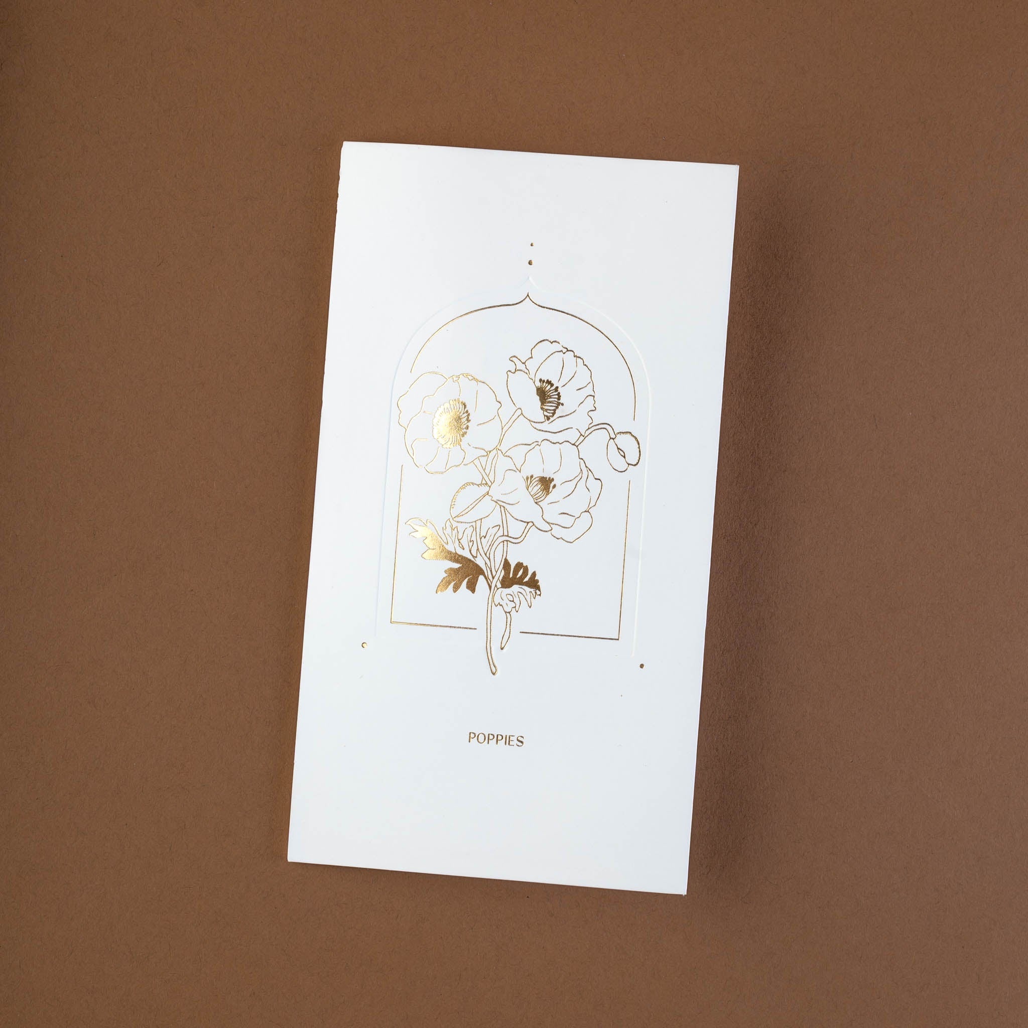 Poppies Pop-Up Greeting Card