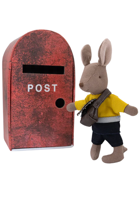 Rugaroo, The Postie - Kangaroo Doll with Mailbox