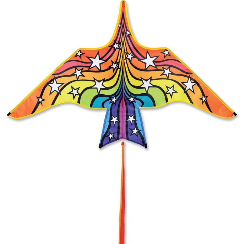 Thunderbird Kite Rainbow Stars