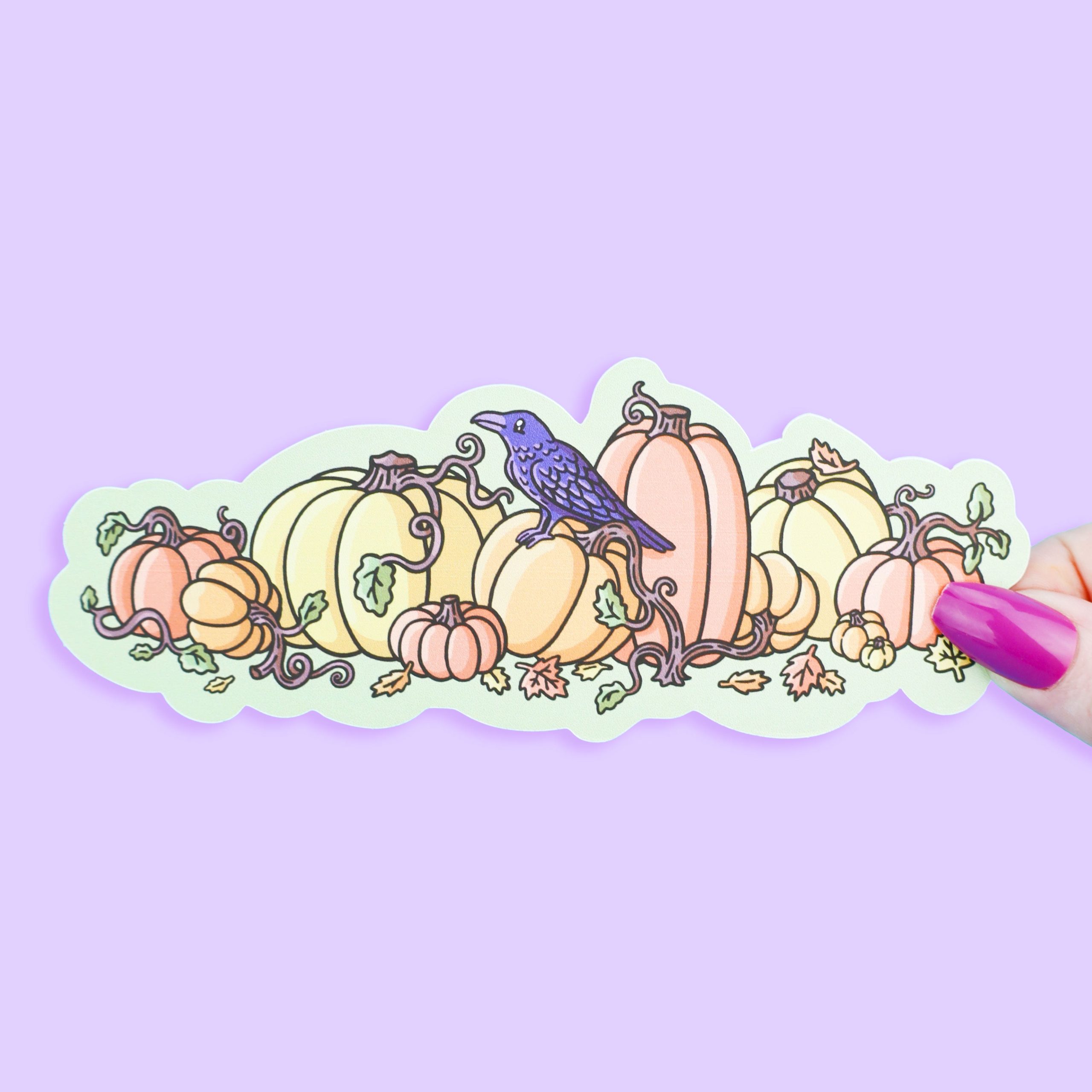 Pumpkin Patch Halloween Bookmark