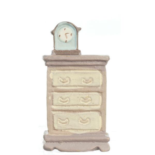 1/48 Scale Dollhouse Miniature Chest of Drawers