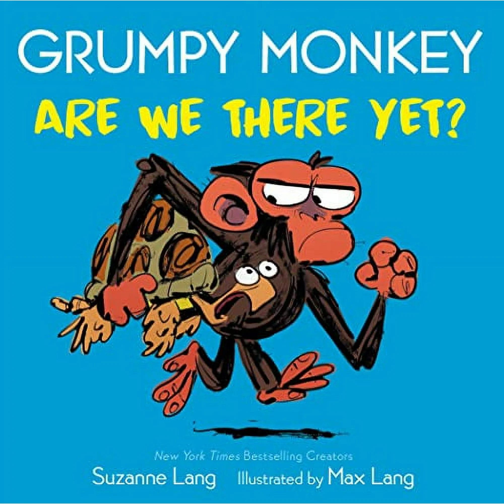 Grumpy Monkey Are We There Yet? (Board Book)