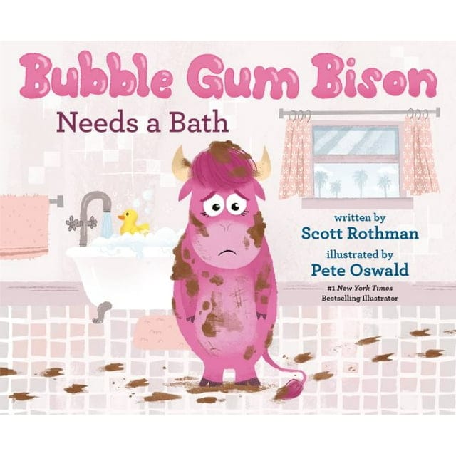 Bubble Gum Bison Needs a Bath