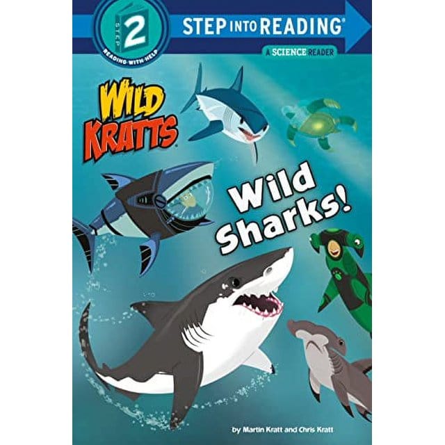 Wild Kratts: Wild Sharks (Step into Reading 2)