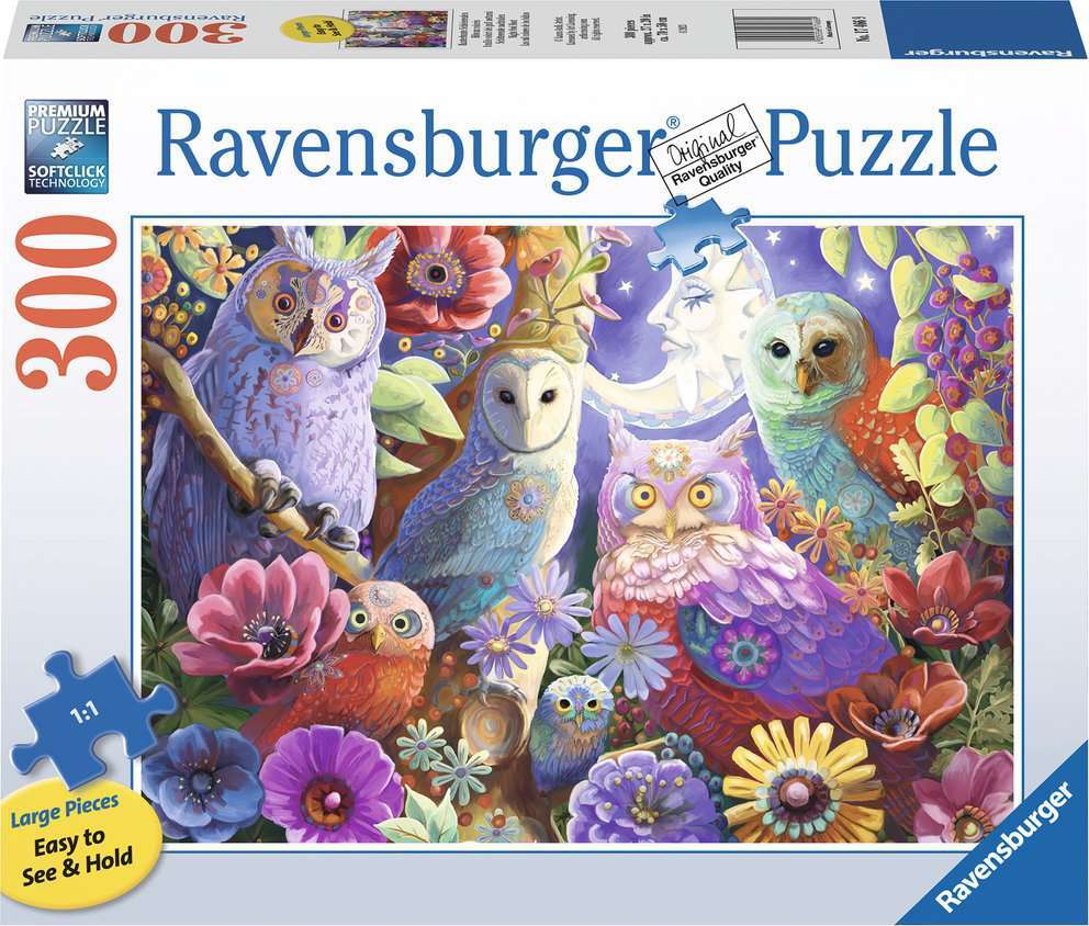 Ravensburger 300 Piece Night Owl Hoot Large Format Puzzle