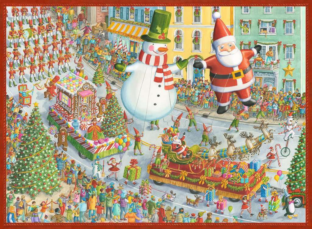 Ravensburger Here Comes Christmas 500 Piece Puzzle