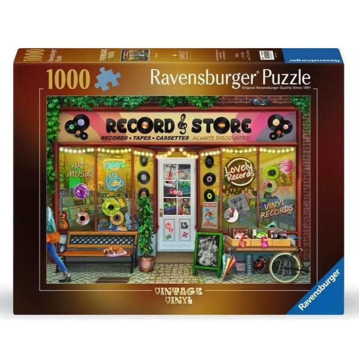 Vintage Vinyl 1000 Piece Puzzle