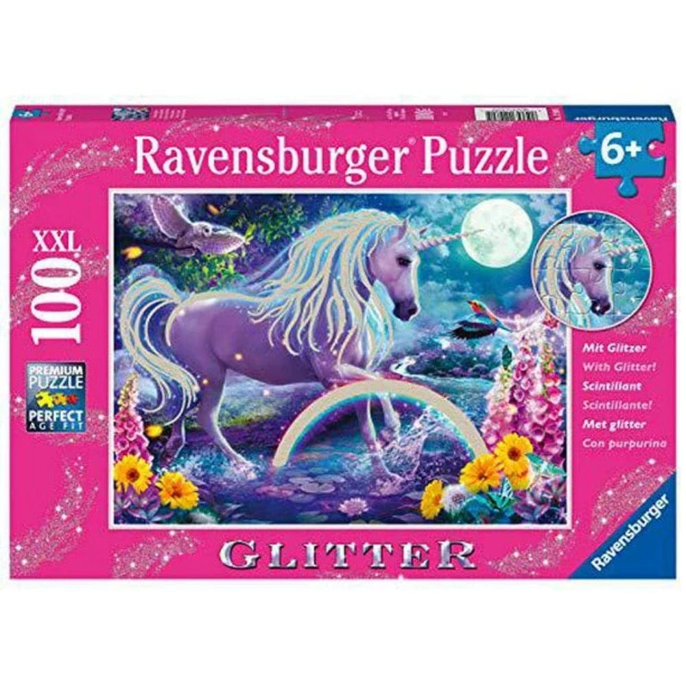 Glitter Unicorn 100 Piece Puzzle