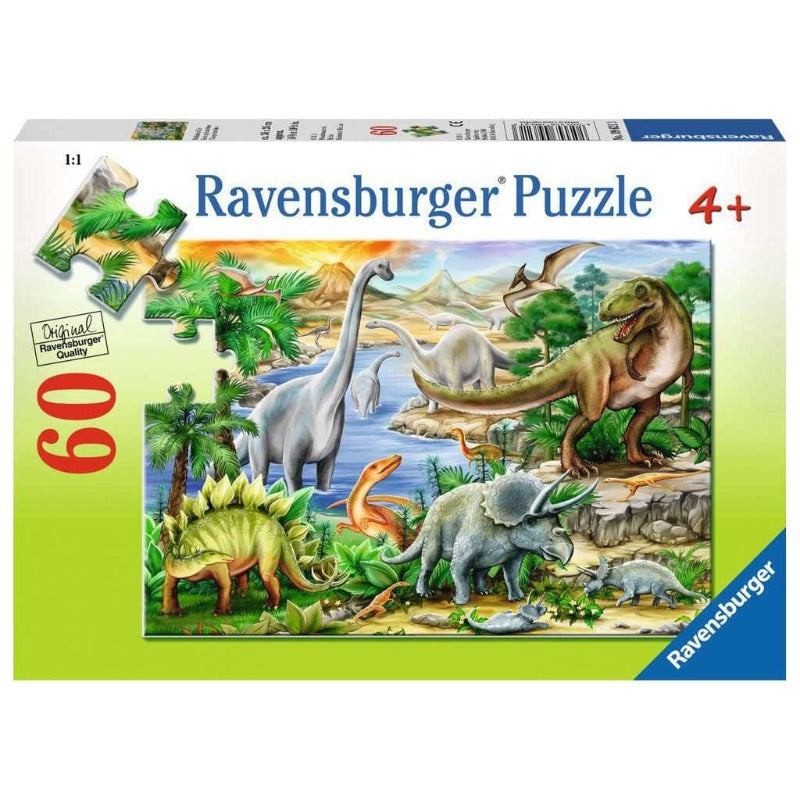 Prehistoric Life 60 Piece Puzzle
