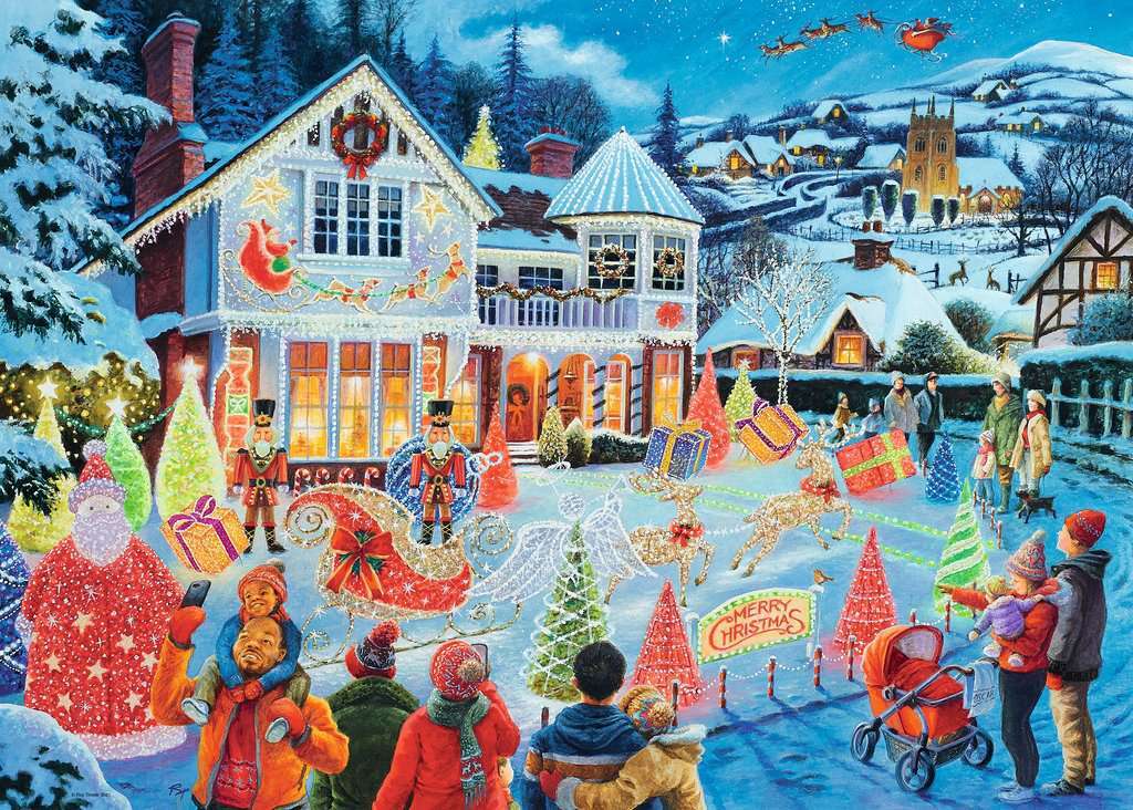 Ravensburger The Christmas House 1000 Piece Puzzle