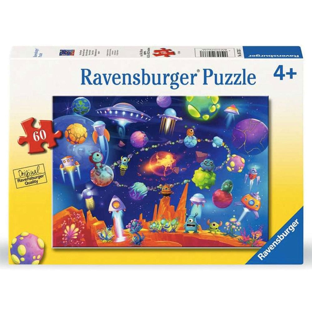 Space Aliens 60 Piece Puzzle