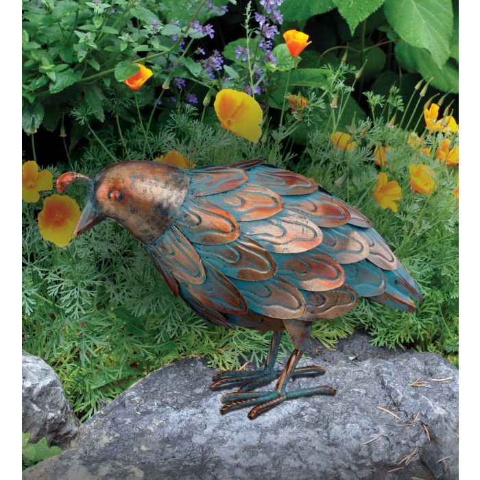 3D Patina "Quail"