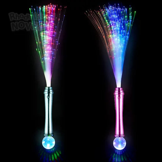15" "Magic Ball" Fiber Optic Wand