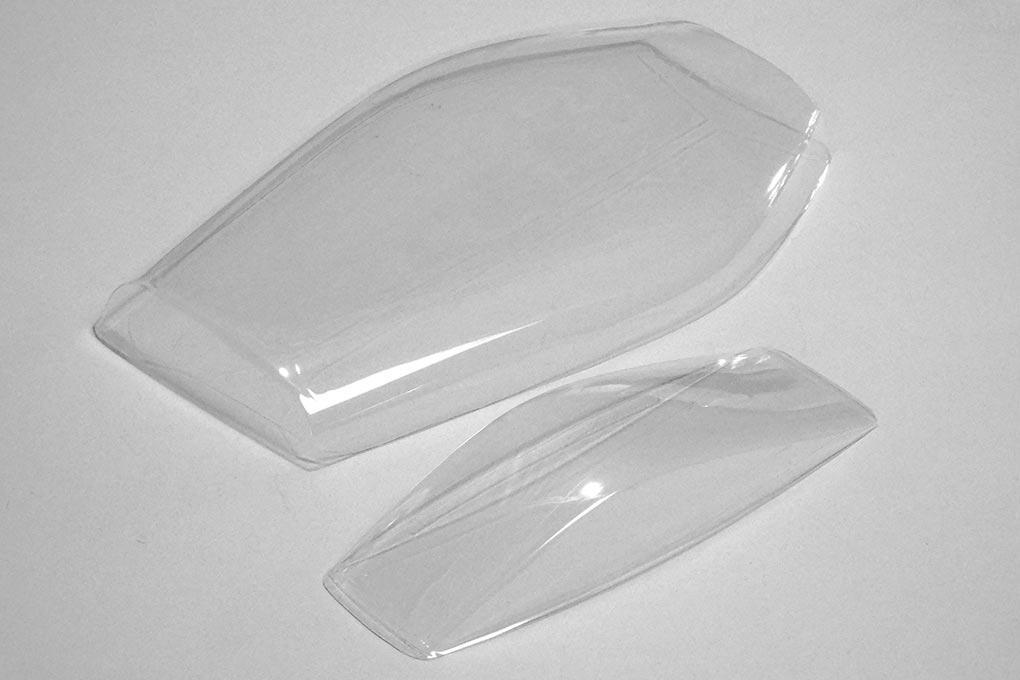 Roban 500 Size AH-1 Camo Plastic Front Window