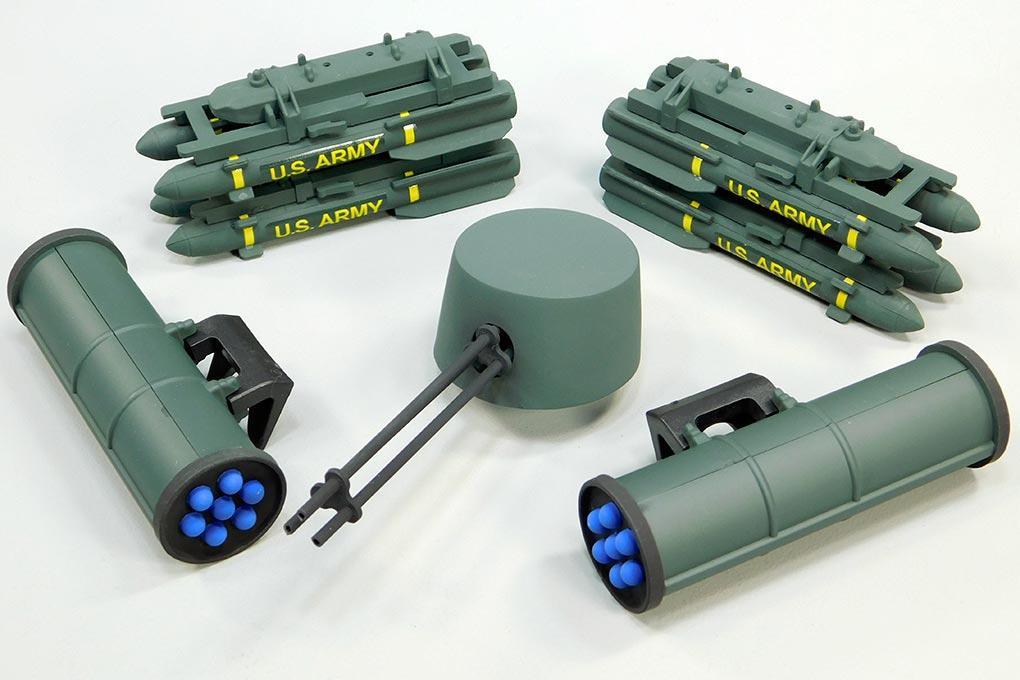 Roban 500 Size AH-64 Apache Weapons Set