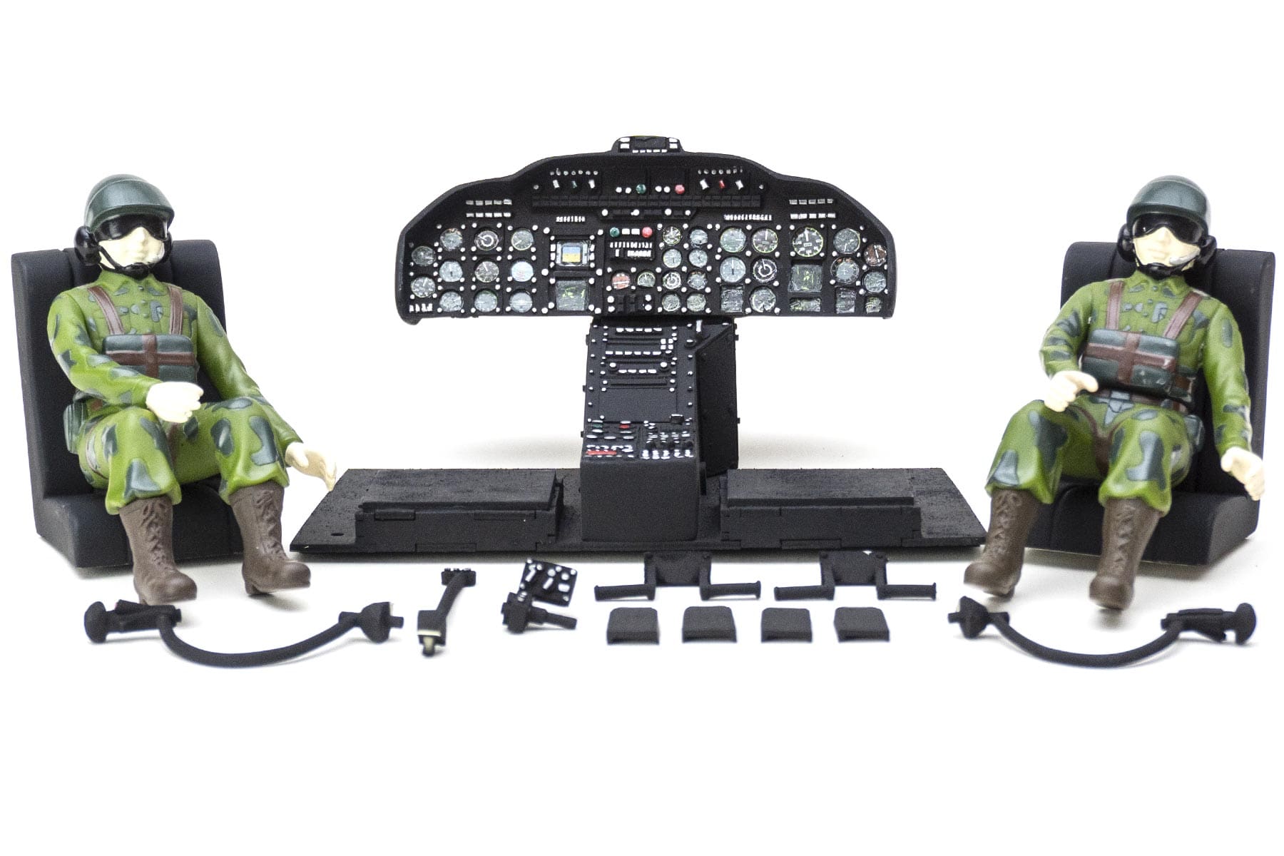 Roban 600 Size Airwolf Complete Cockpit Detail Set