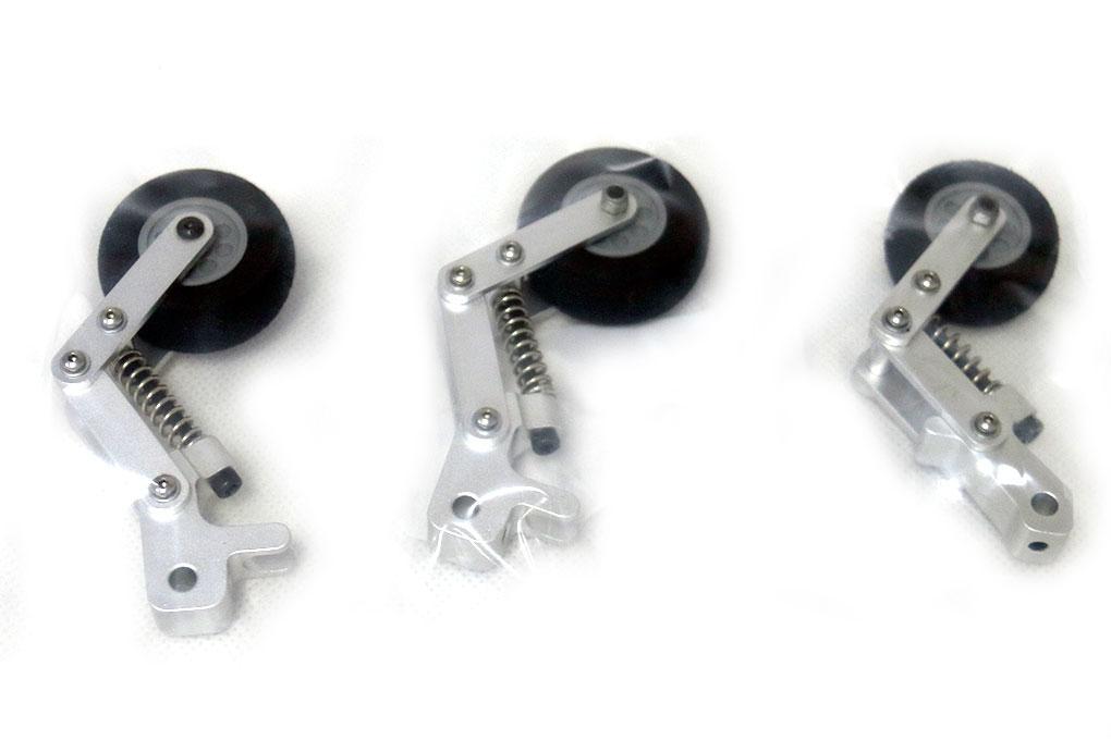 Roban 600 Size Airwolf Landing Gear Wheels and Parts