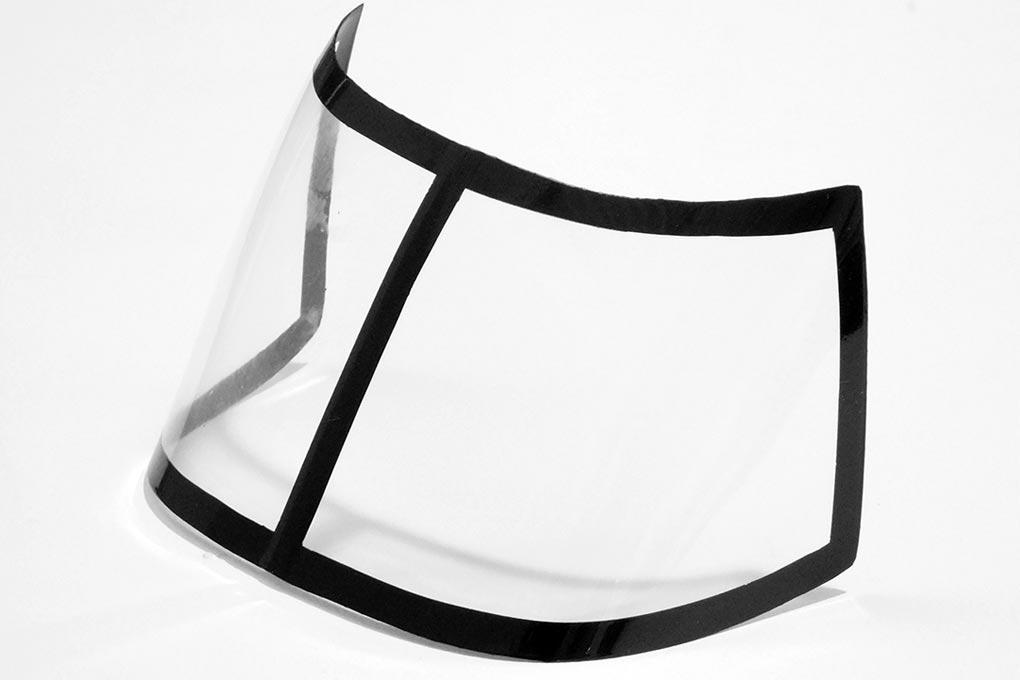 Roban 600 Size Airwolf Plastic Front Window