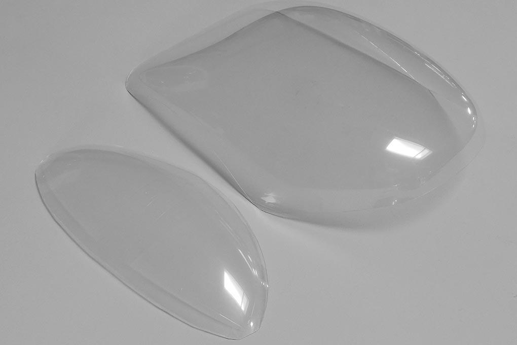 Roban 600 Size EC-145 Plastic Front Window