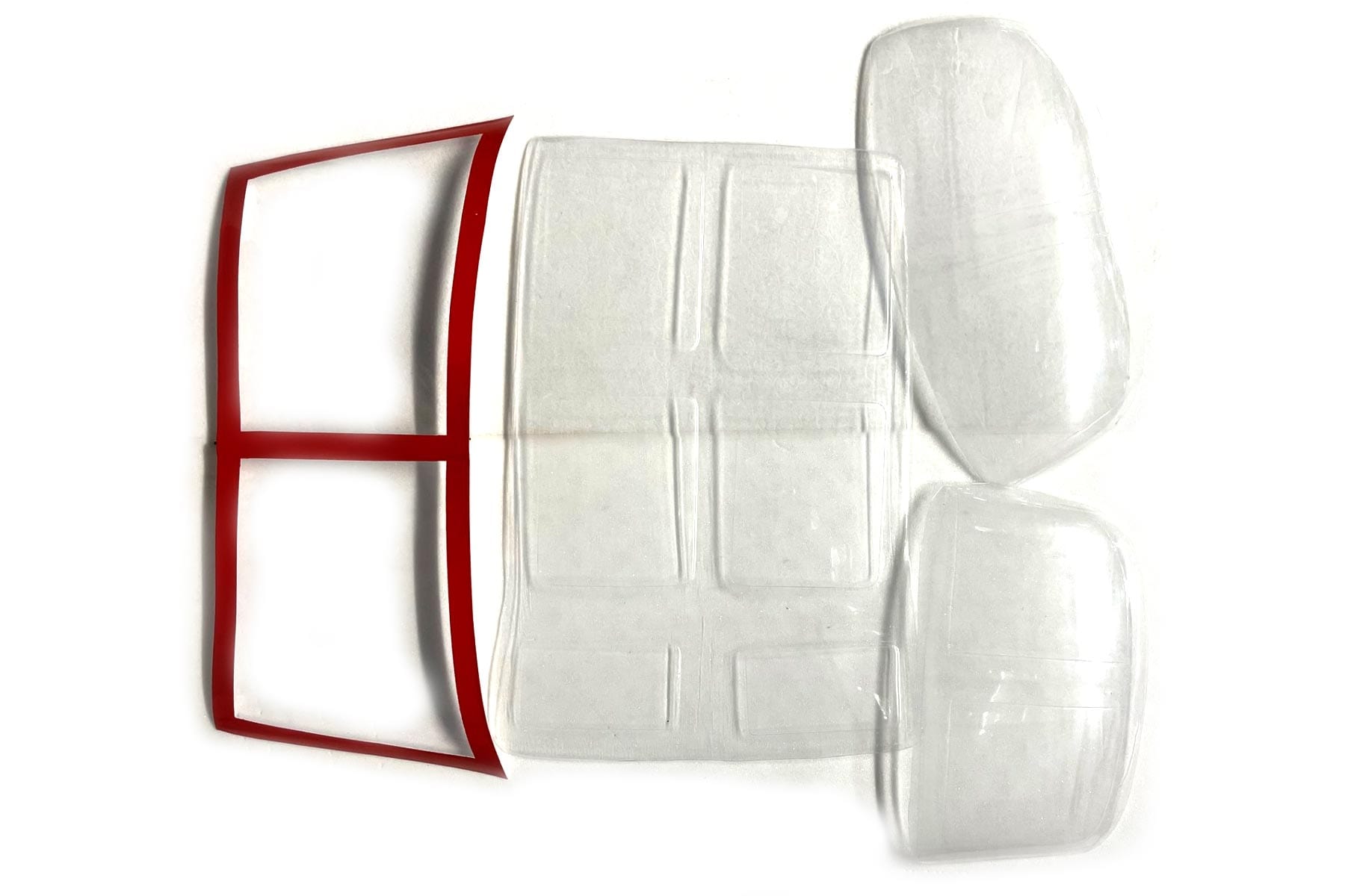 Roban 600 Size UH-1N Complete Window Set