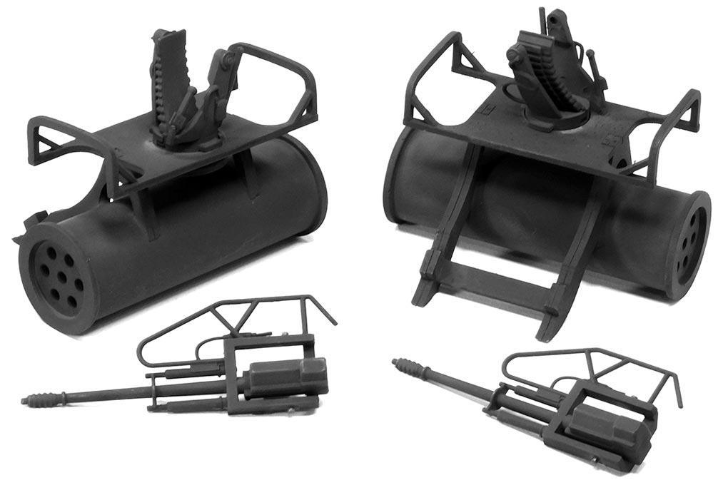 Roban 600 Size UH-1N Iroquois Weapons Set