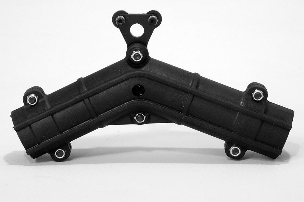 Roban 600 Size UH-60 Black Hawk Elevated Tail Set