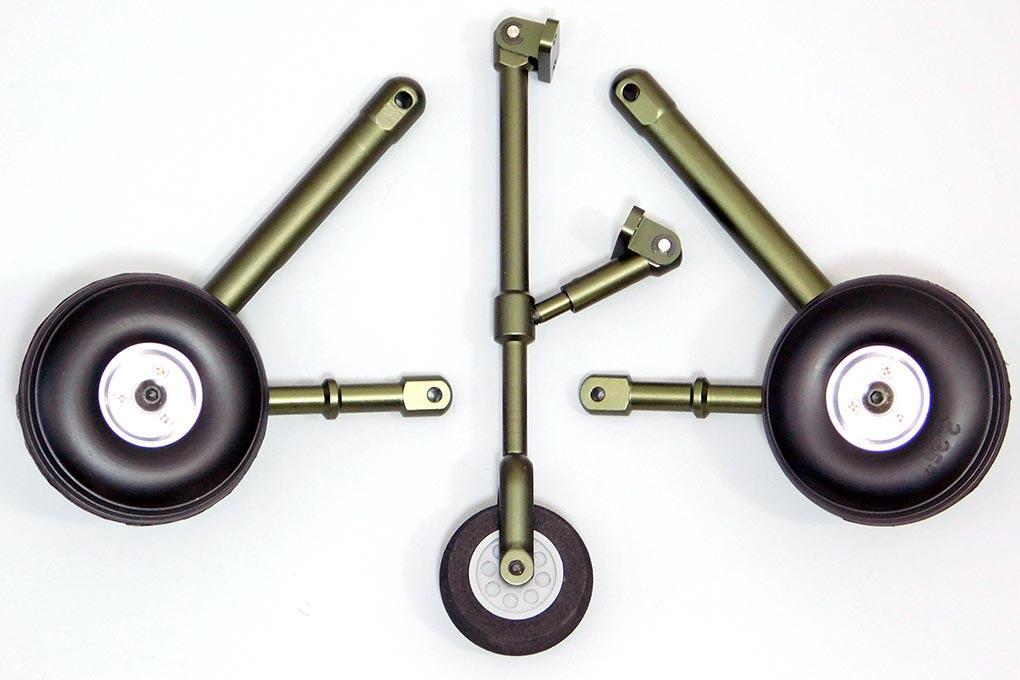 Roban 600 Size UH-60 Black Hawk Landing Gear Set