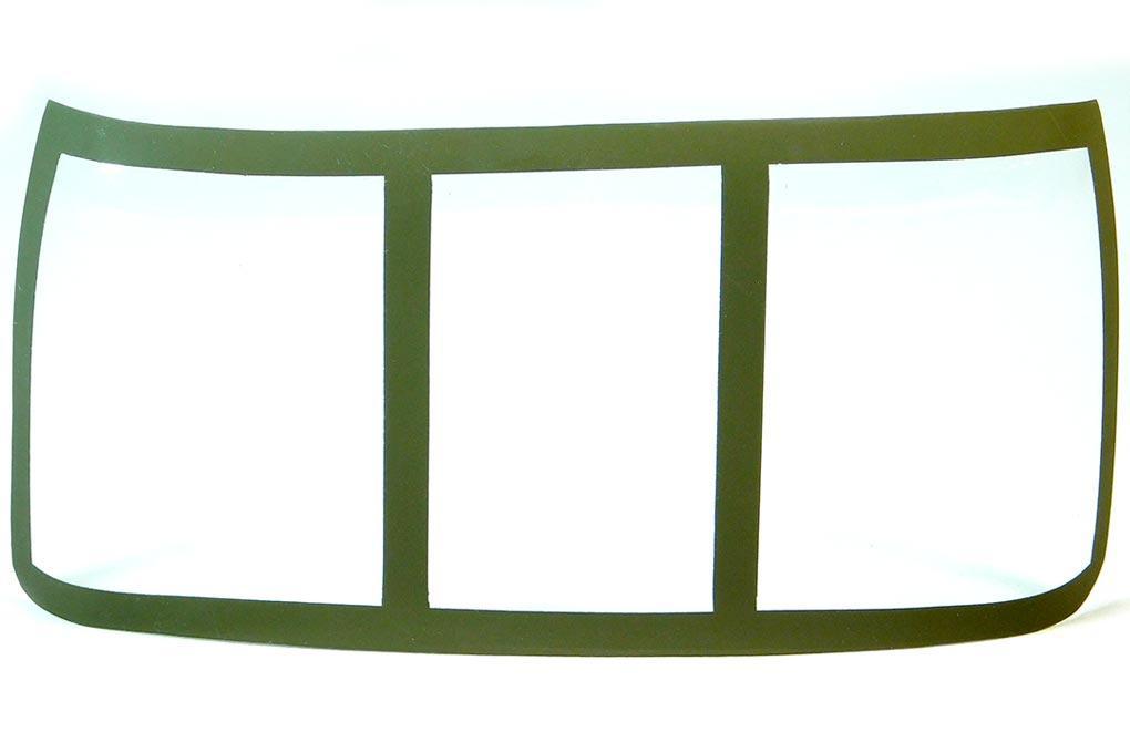 Roban 600 Size UH-60 Black Hawk Plastic Front Window