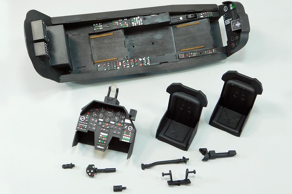 Roban 700 Size AH-1 Complete Cockpit Set