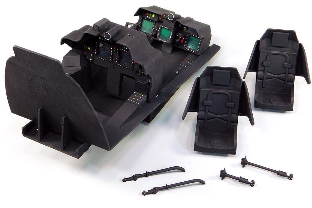 Roban 700 Size AH-64 Apache Complete Cockpit Set