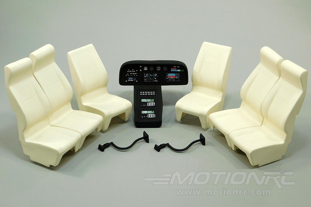 Roban 700 Size AS350 Air Zermatt Complete Cockpit Set