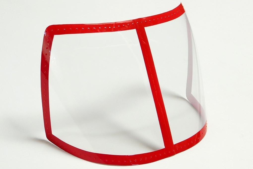 Roban 700 Size AS350 Air Zermatt Front Window