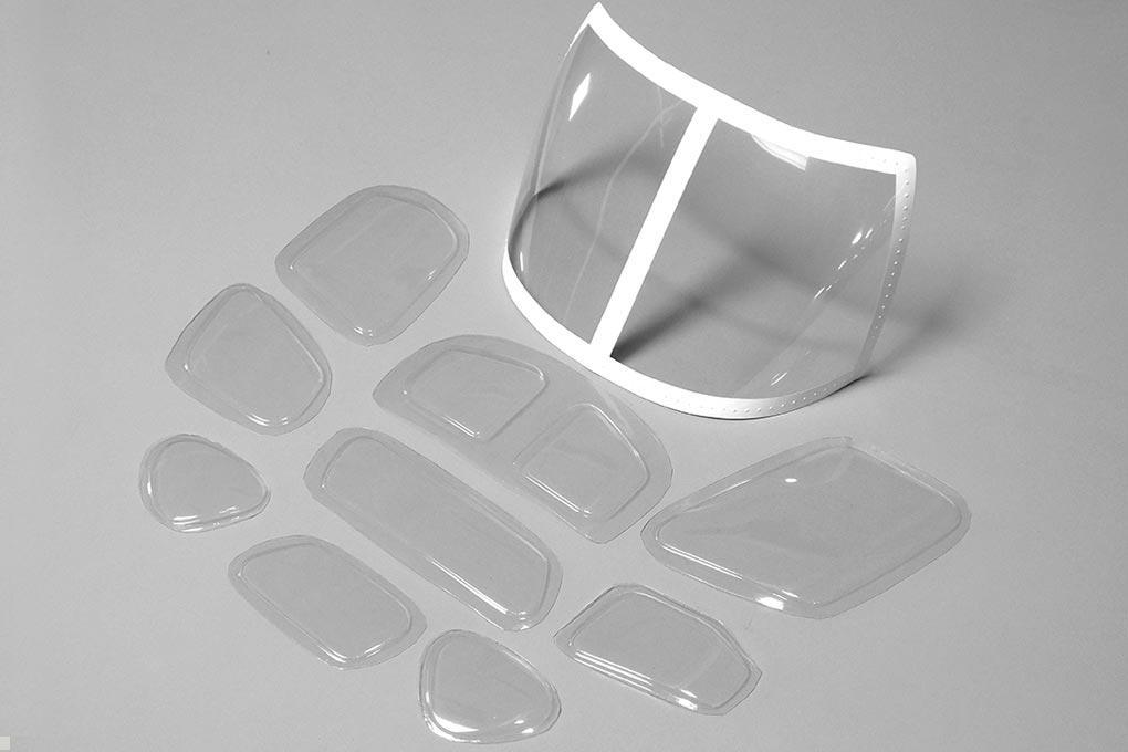 Roban 700 Size AS350 San Diego Police Complete Window Set