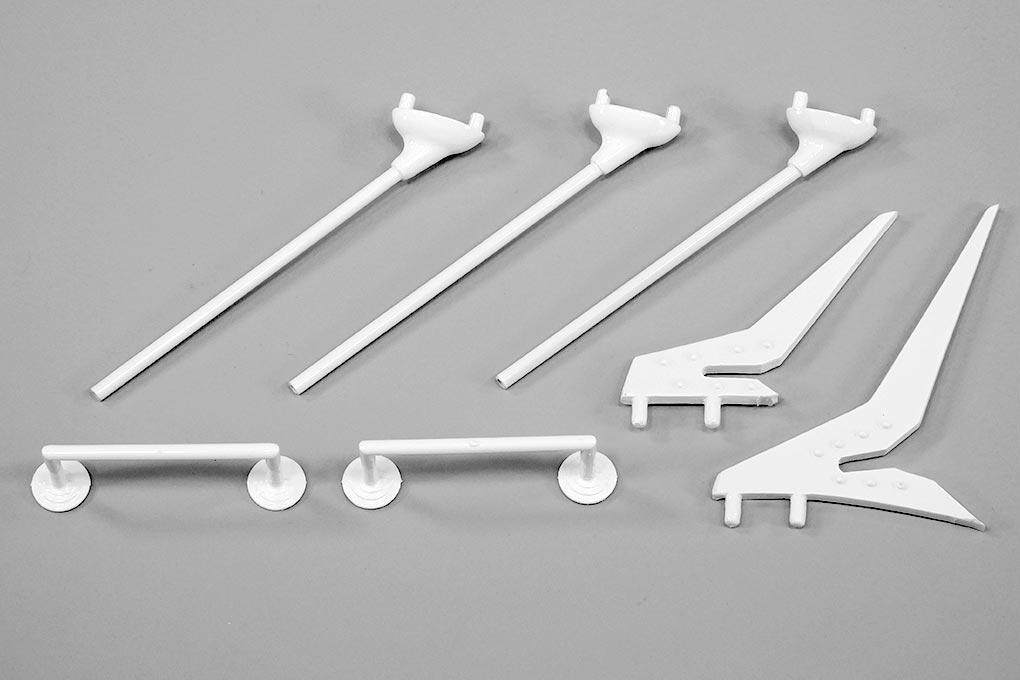 Roban 700 Size AS350 San Diego Police Scale Part Set