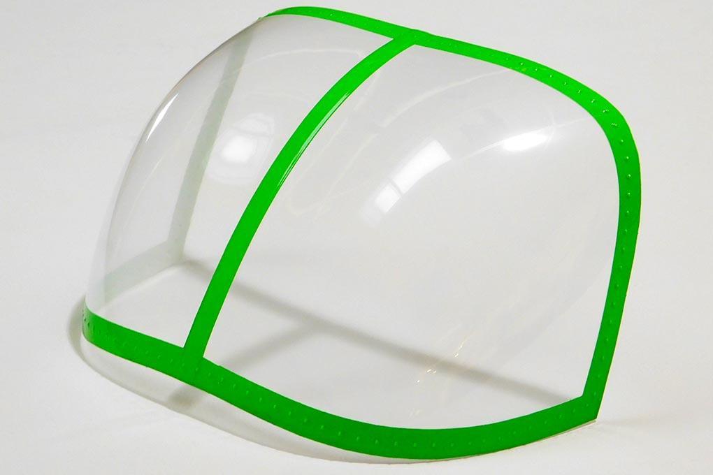 Roban 700 Size B407 Air Life Front Window