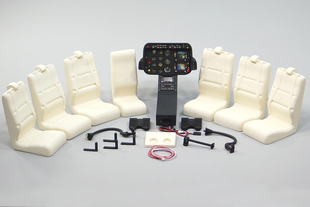Roban 700 Size B407 Complete Cockpit Set