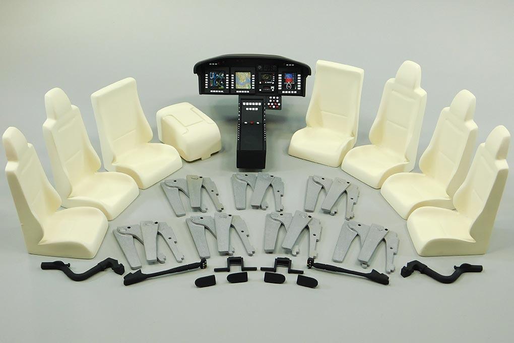 Roban 700 Size B429 Complete Cockpit Set