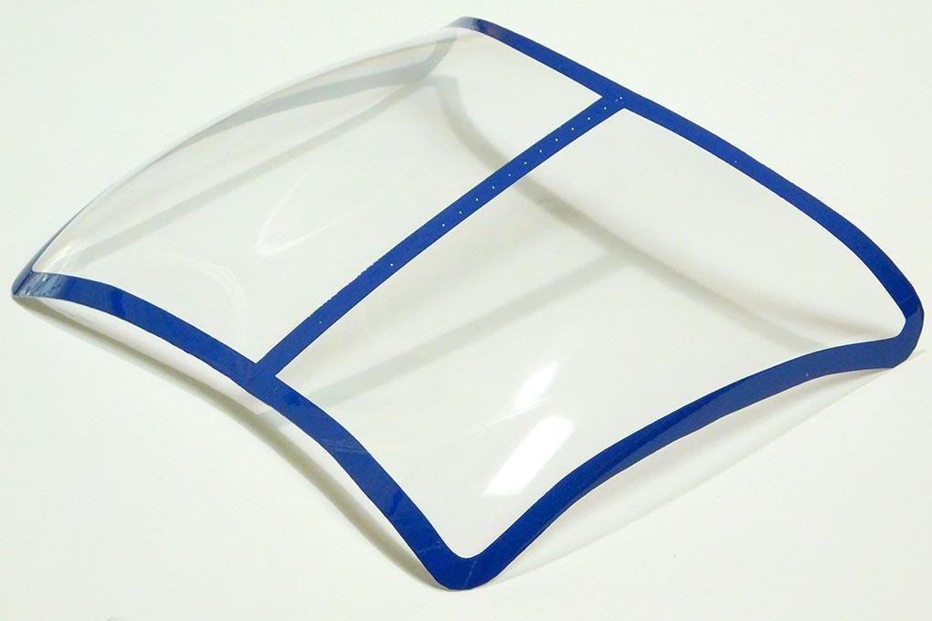 Roban 700 Size B429 Heli Alps Front Window