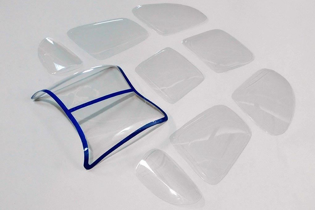 Roban 700 Size B429 Heli Alps Window Set